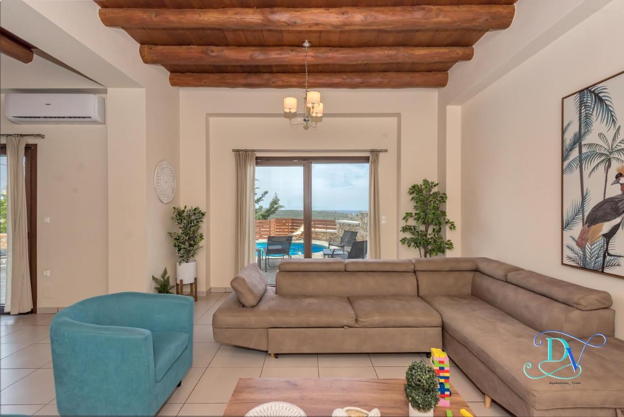 Apokoronas Views Villa Neon Khorion  Ngoại thất bức ảnh