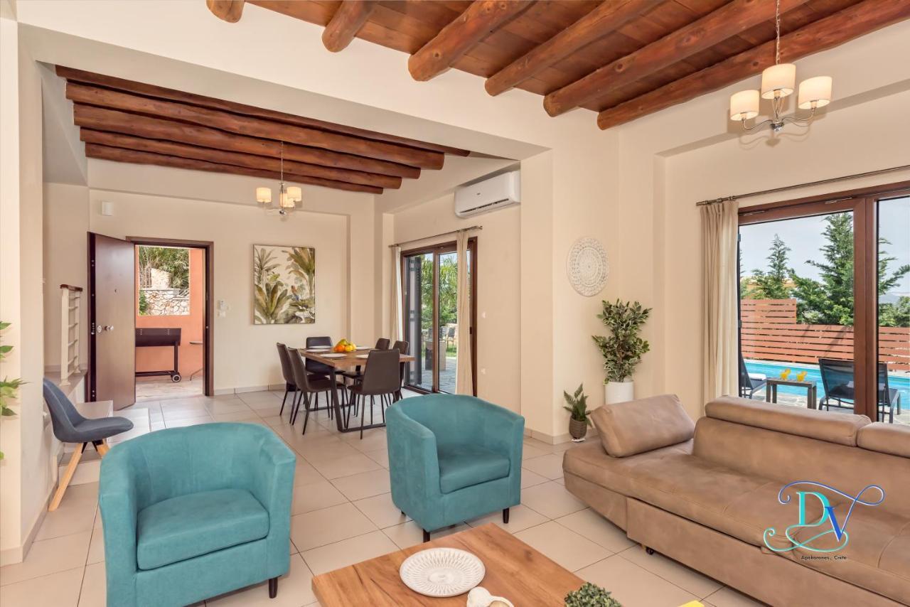 Apokoronas Views Villa Neon Khorion  Ngoại thất bức ảnh